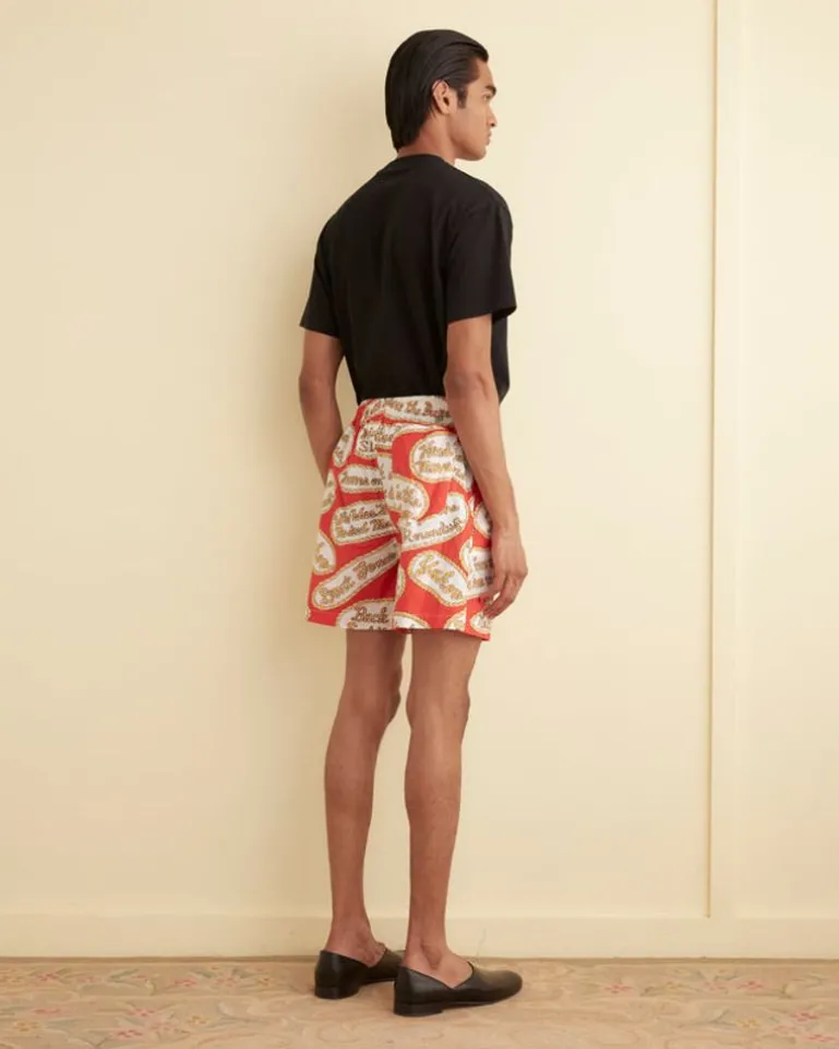 Men BODE Rodeo Slogans Shorts