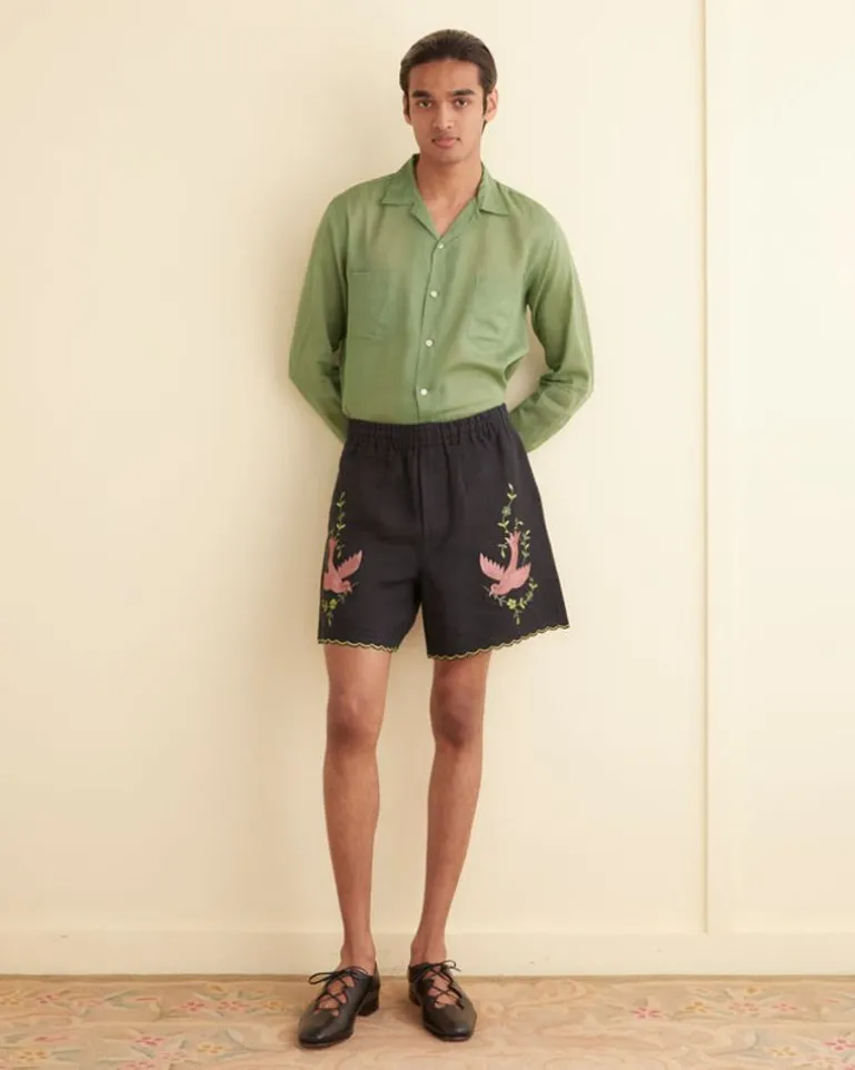 Men BODE Rosefinch Shorts