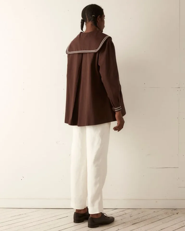 Men BODE Sailor Coat - Brown