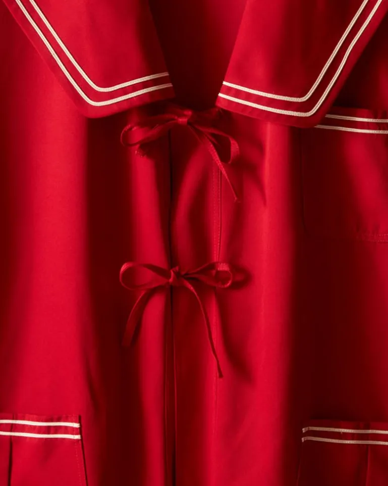 Men BODE Sailor Coat - Red