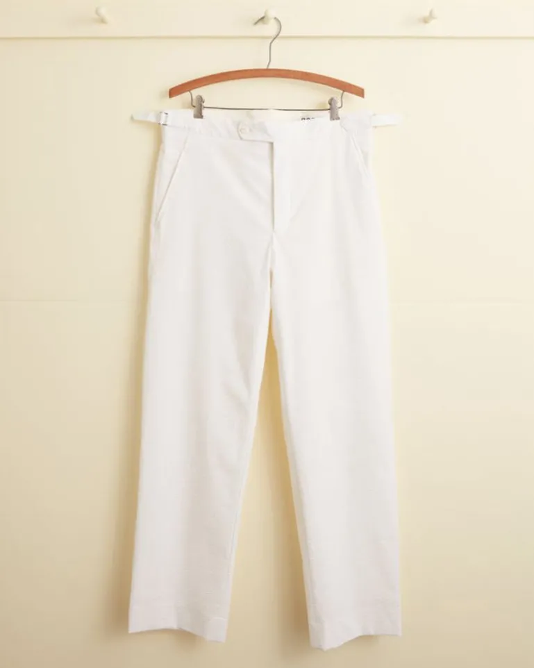 Men BODE Seersucker Suiting Trousers