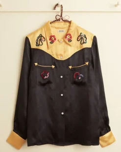 Women BODE Sequin Rodeo Shirt