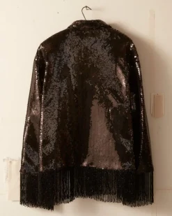 Men BODE Sequined Blass Evening Jacket