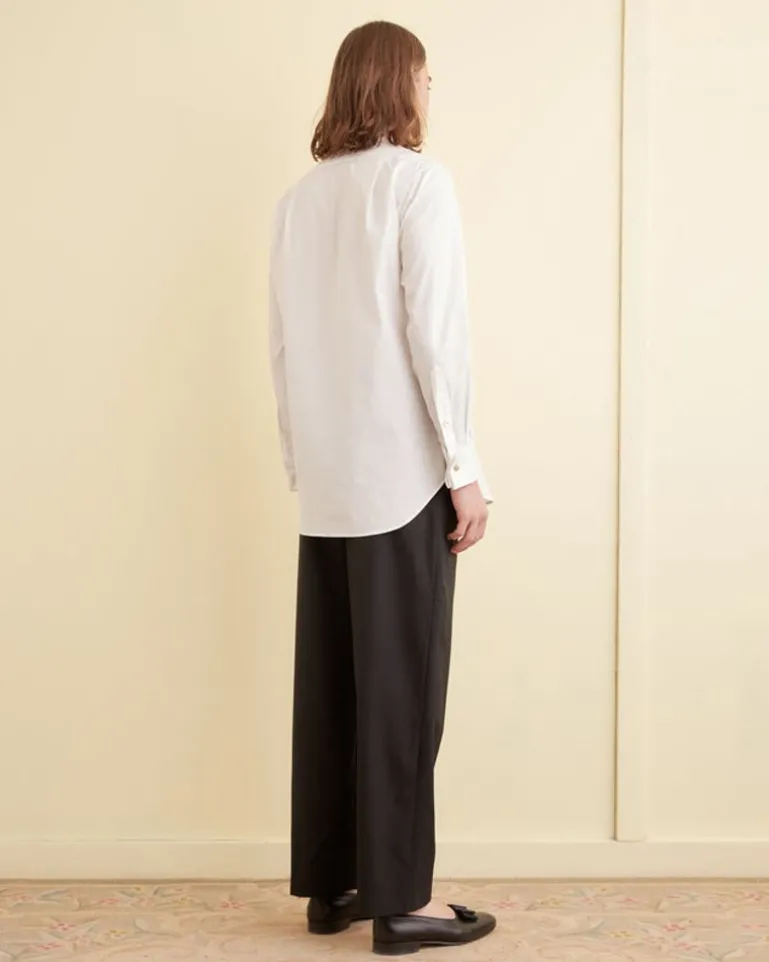 Men BODE Sequined Silhouette Tuxedo Shirt
