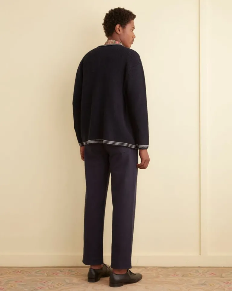 Men BODE Shaker Stitch Cardigan