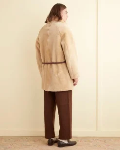 Men BODE Shearling Teddy Coat
