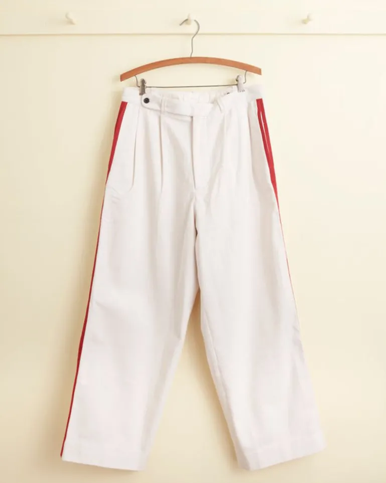 Men BODE Skunk Tail Patch Trousers