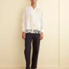 Men BODE Soleil Fringe Long Sleeve Shirt