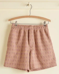 Men BODE Sorghum Grid Shorts - Xxs