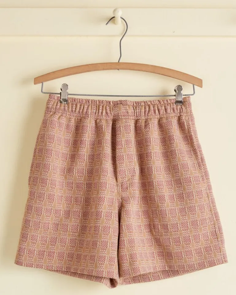Men BODE Sorghum Grid Shorts - Xxs