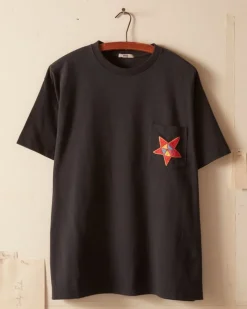 Men BODE Star Pocket Tee - Midnight