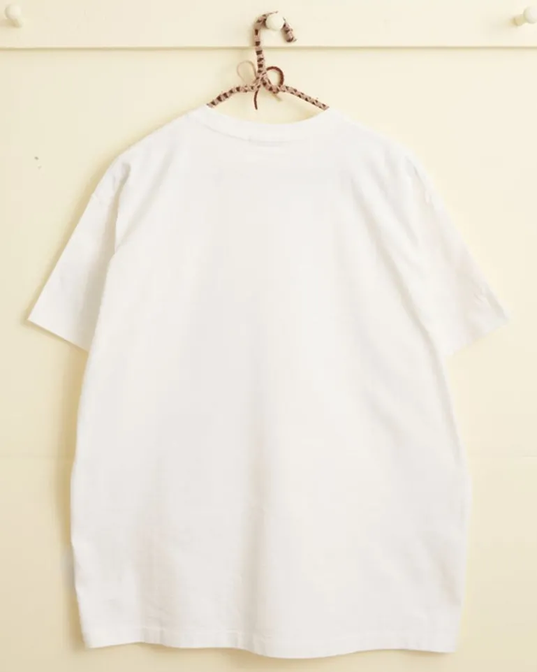 Men BODE Star Pocket Tee - White
