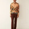 Men BODE Star Quilt Long Sleeve Shirt