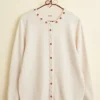 Women BODE Starflower Beaded Cardigan