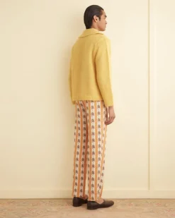 Men BODE Striped Fruit Bowl Trousers