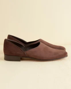 Men BODE Suede House Shoe - Brown