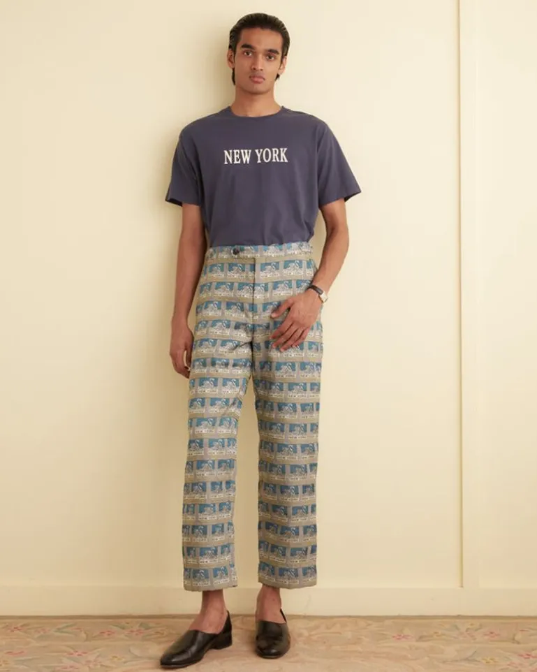 Men BODE Swan Label Trousers