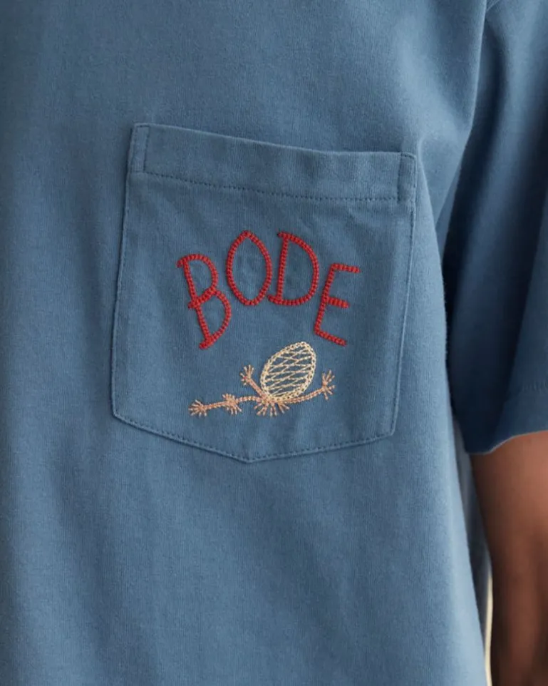 Men BODE Sweet Pine Pocket Tee