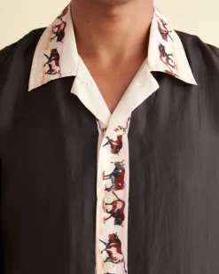 Men BODE Taureau Long Sleeve Shirt