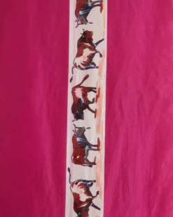 Men BODE Taureau Neckerchief - Magenta
