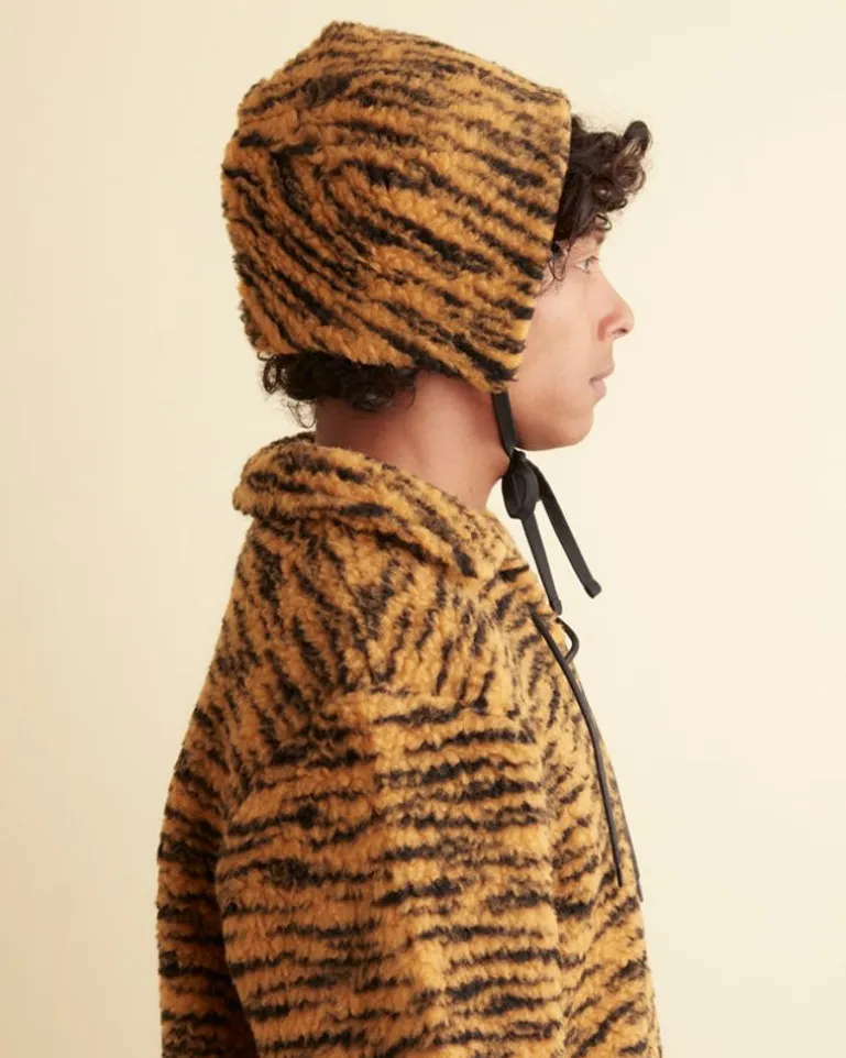 Men BODE Tiger Fleece Tie Cap
