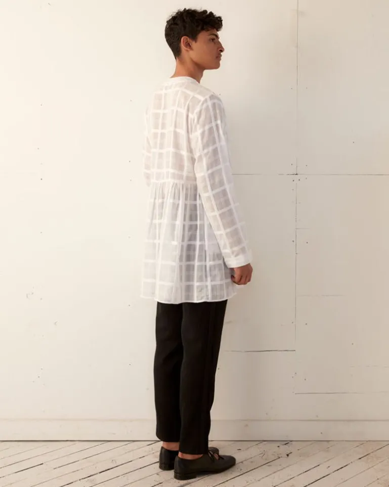 Men BODE Tonal Plaid Jama Tunic