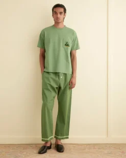 Men BODE Top Sheet Pajama Pants