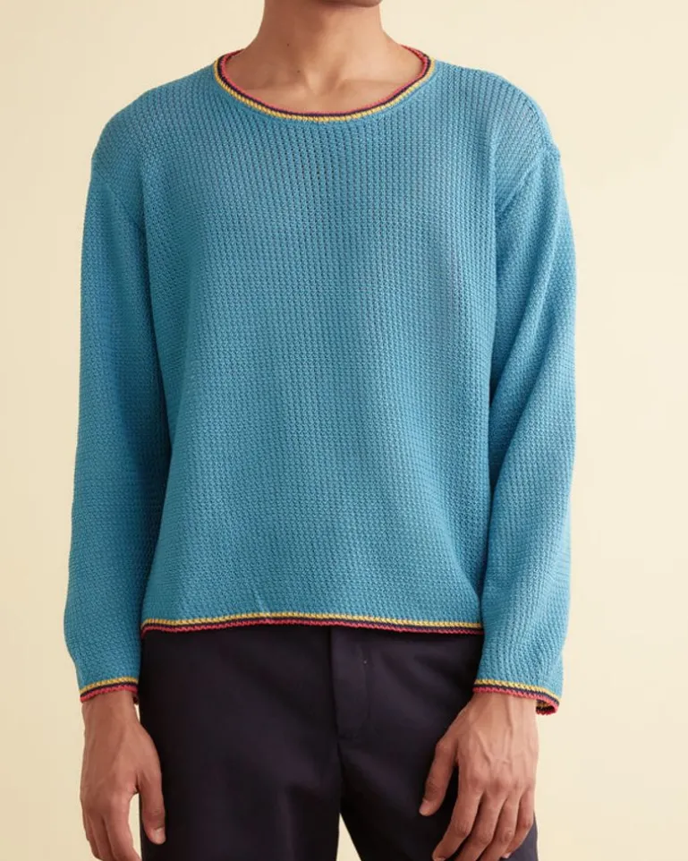 Men BODE Treehouse Knit Pullover