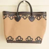 Women BODE Trefoil Tote - Black