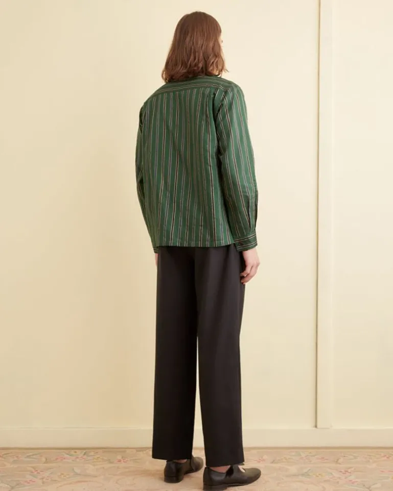 Men BODE Tropical Wool Double-Button Trousers