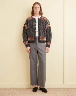 Men BODE Tropical Wool Side-Buckle Trousers
