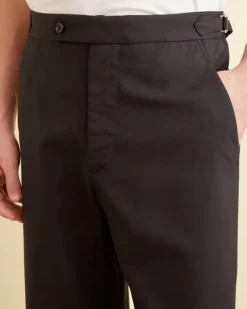 Men BODE Tropical Wool Side-Buckle Trousers