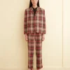 Women BODE Truro Plaid Suit Jacket