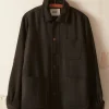 Men BODE Twill Franck Jacket - Black