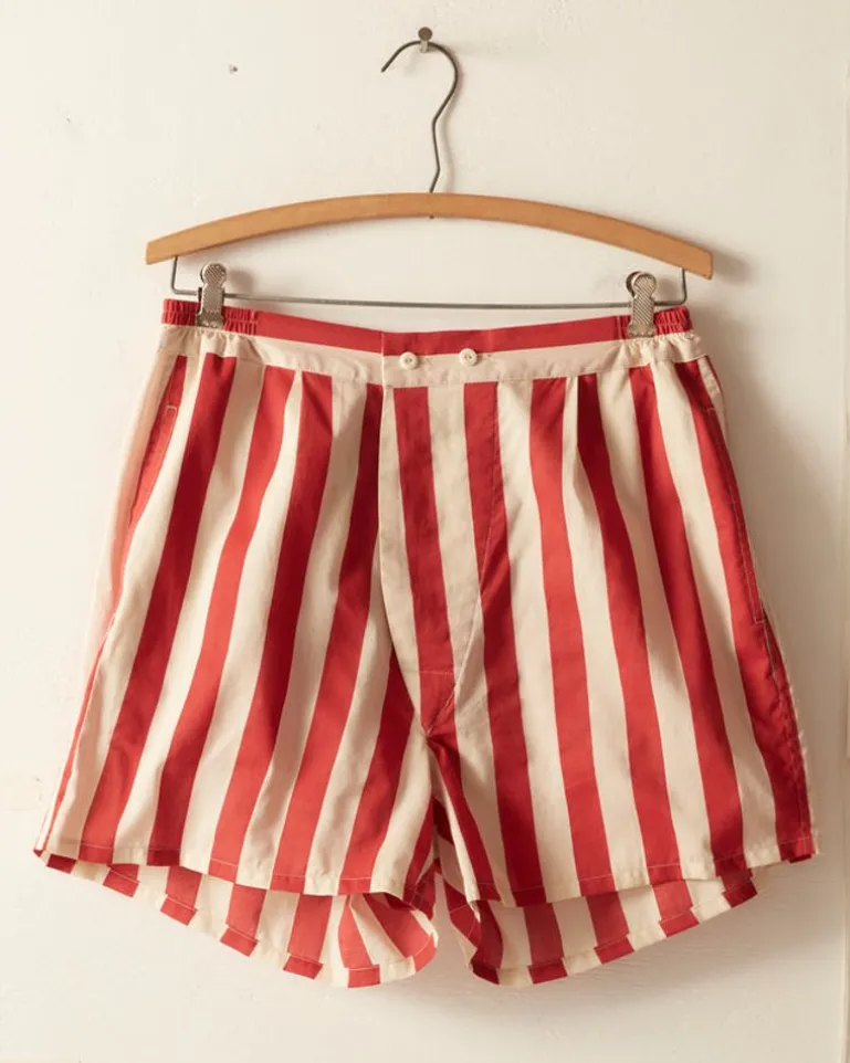 Men BODE Valance Stripe Boxer Shorts