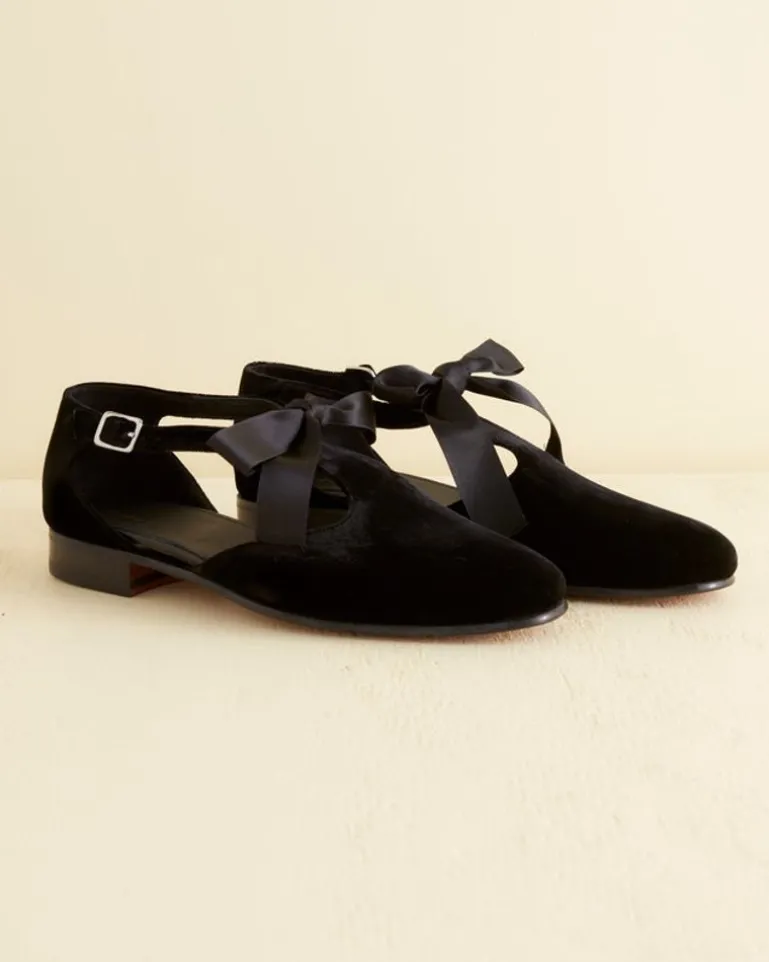 Men BODE Velvet Theater Shoe