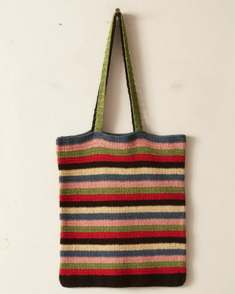 Men BODE Village Stripe Tote