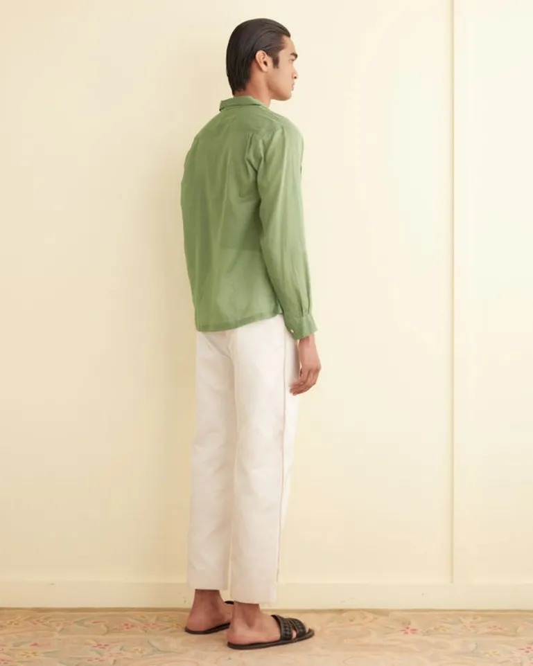 Men BODE Voile Long Sleeve Shirt