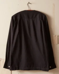 Men BODE Voile Roberto Shirt - Midnight