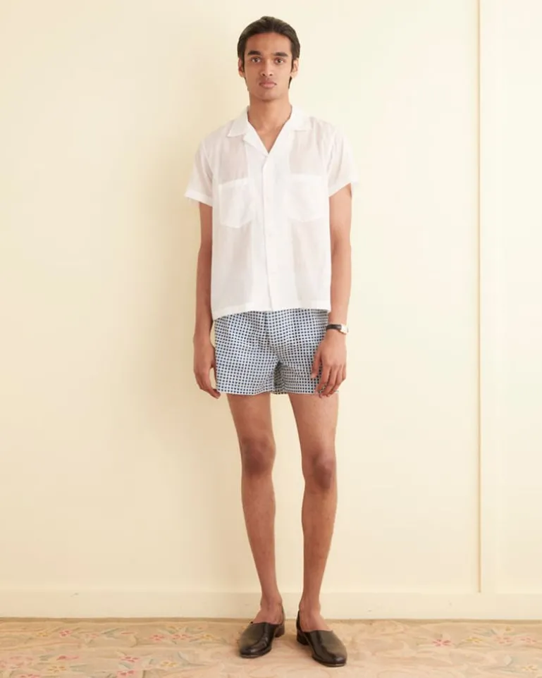Men BODE Voile Short Sleeve Shirt