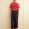 Men BODE Wide Leg Snap Trousers