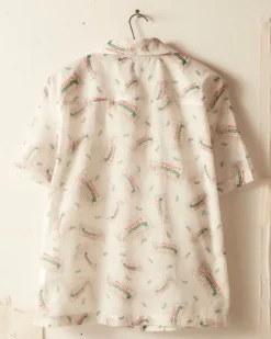 Men BODE Wiggley Short Sleeve Shirt