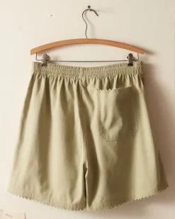 Men BODE Zig-Zag Hem Shorts - Mint